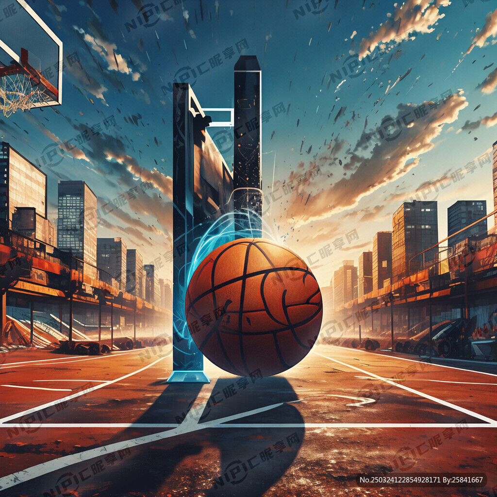 篮球背景封面图片