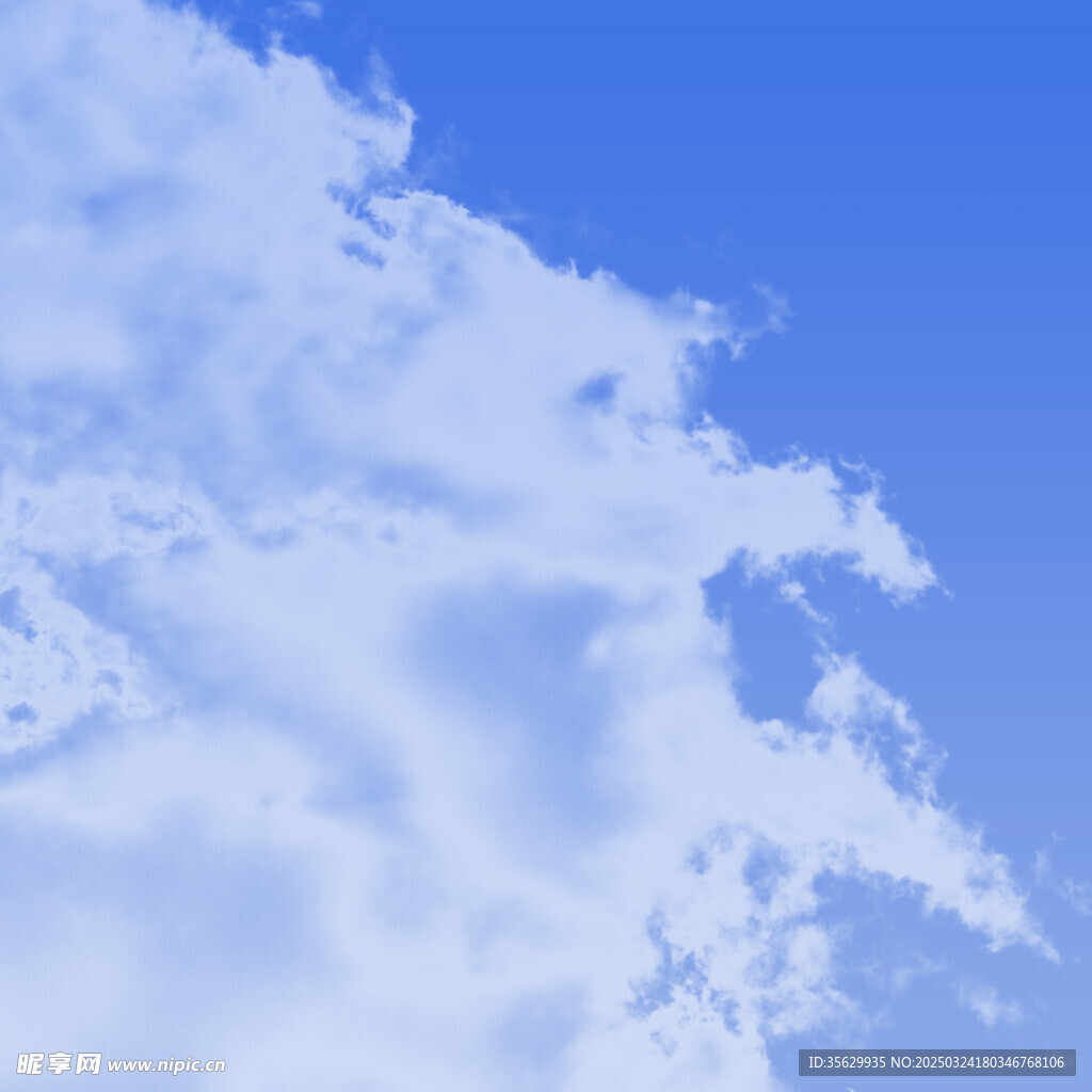 蓝天白云素材