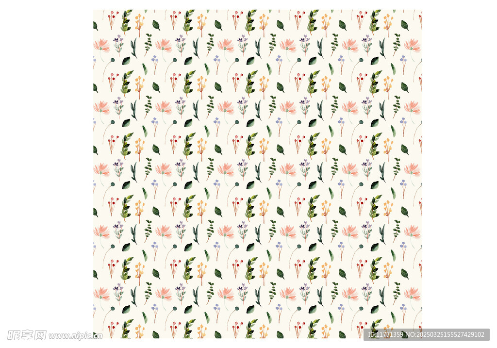 碎花花纹