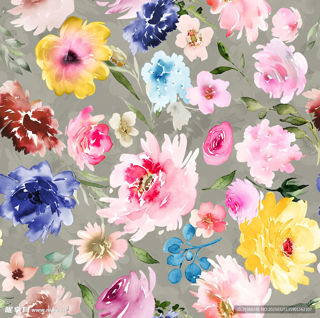 手绘花
