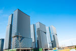 城市写字楼建筑群