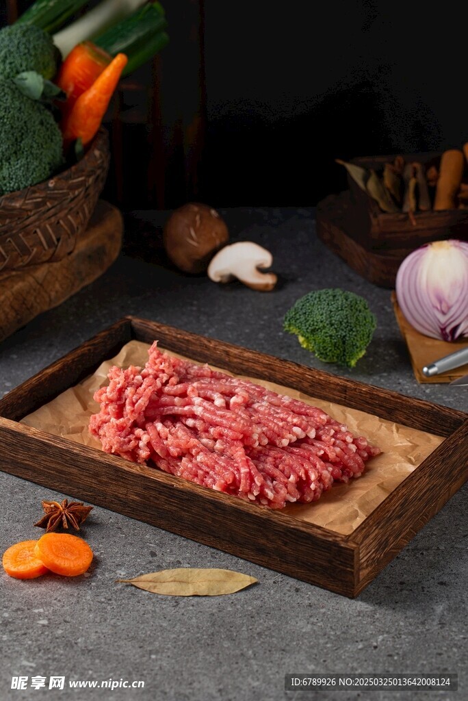 生鲜猪肉肉糜