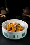 法香口蘑鲍汁豆腐