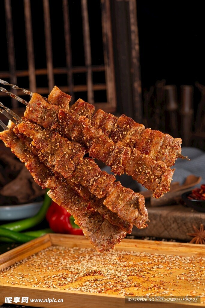 特色碳烤五花肉