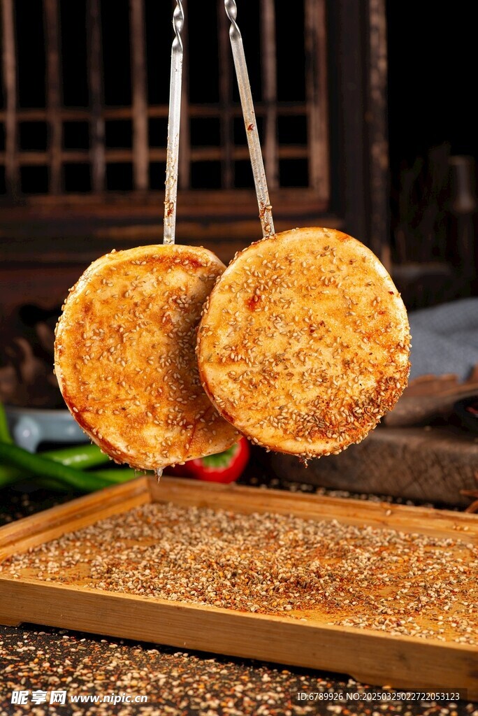 碳烤烧饼