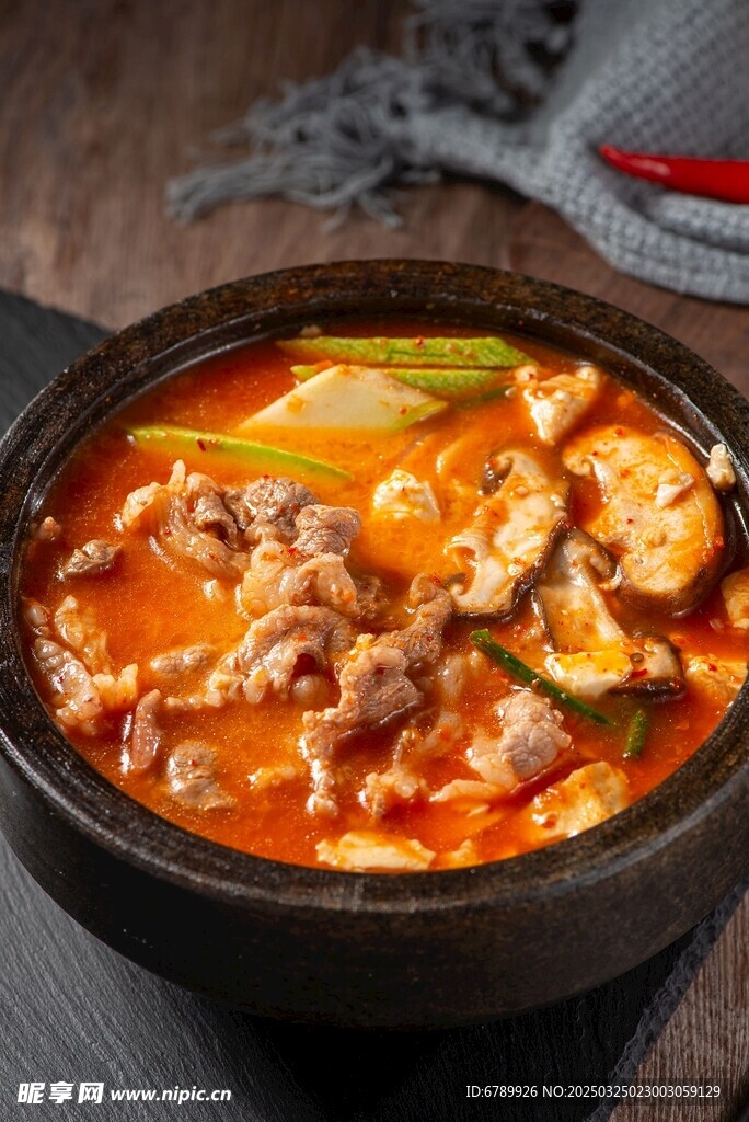肥牛辣豆腐汤