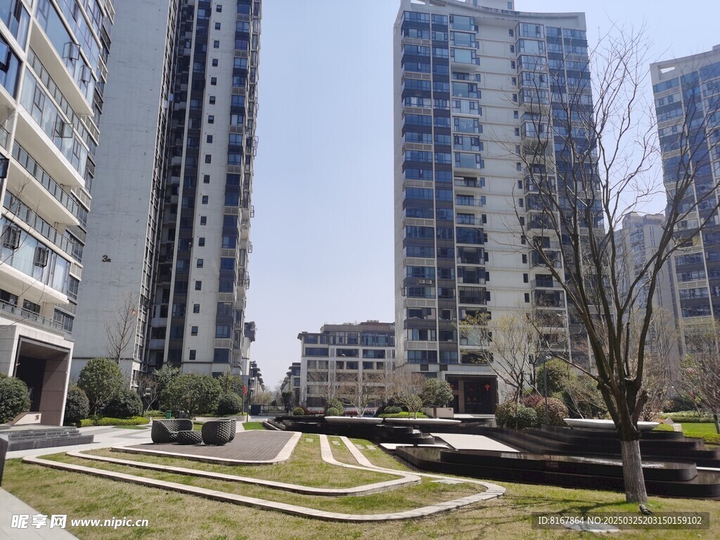 高端建筑园林