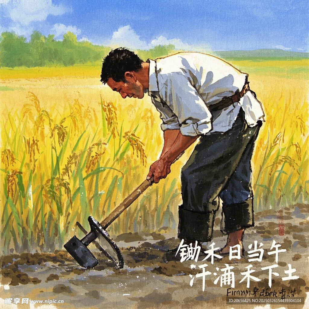 锄禾日当午