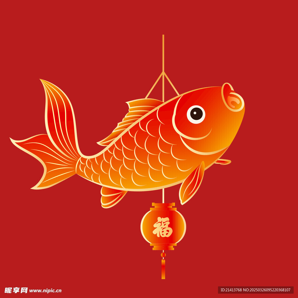 手绘花灯灯笼