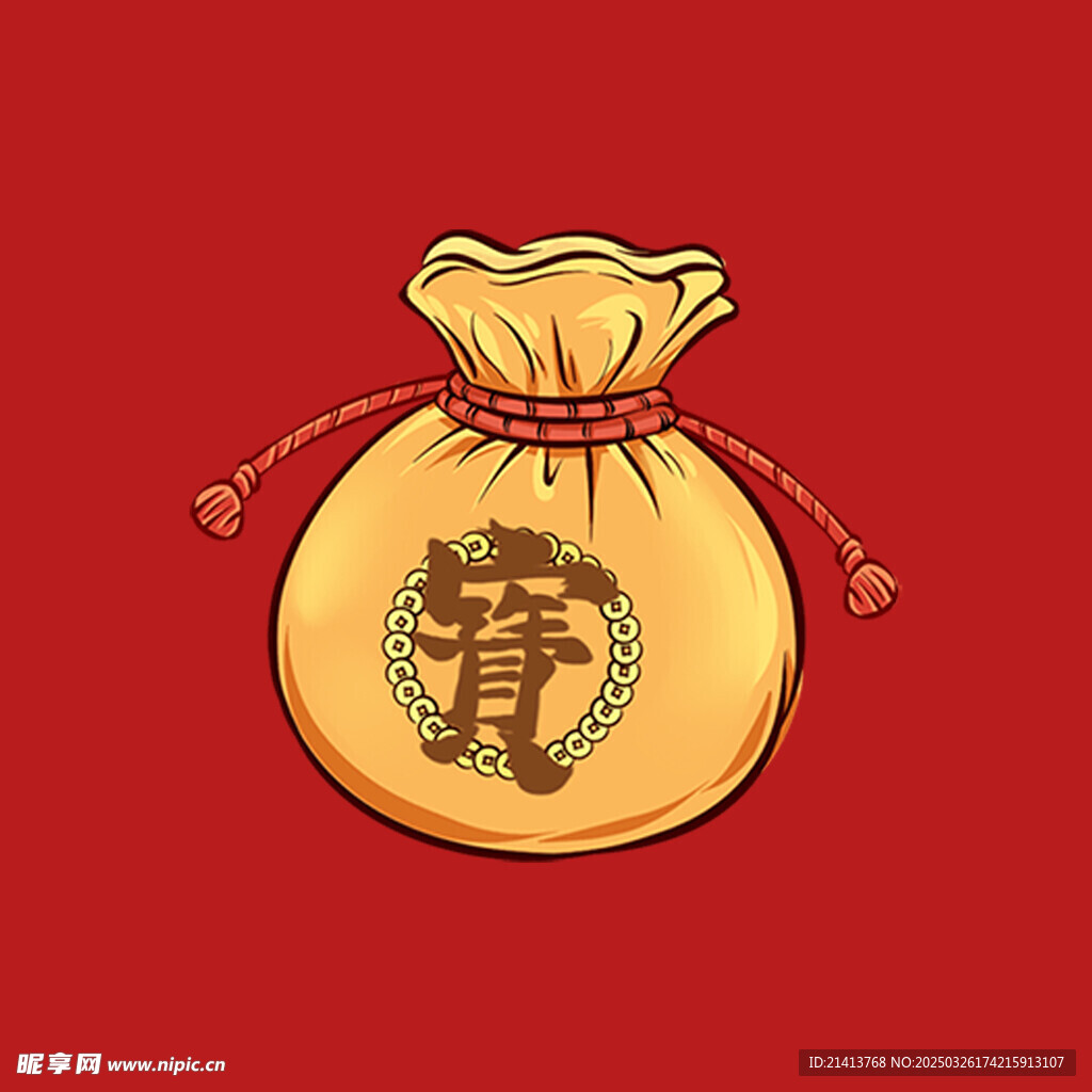 福袋红包素材 