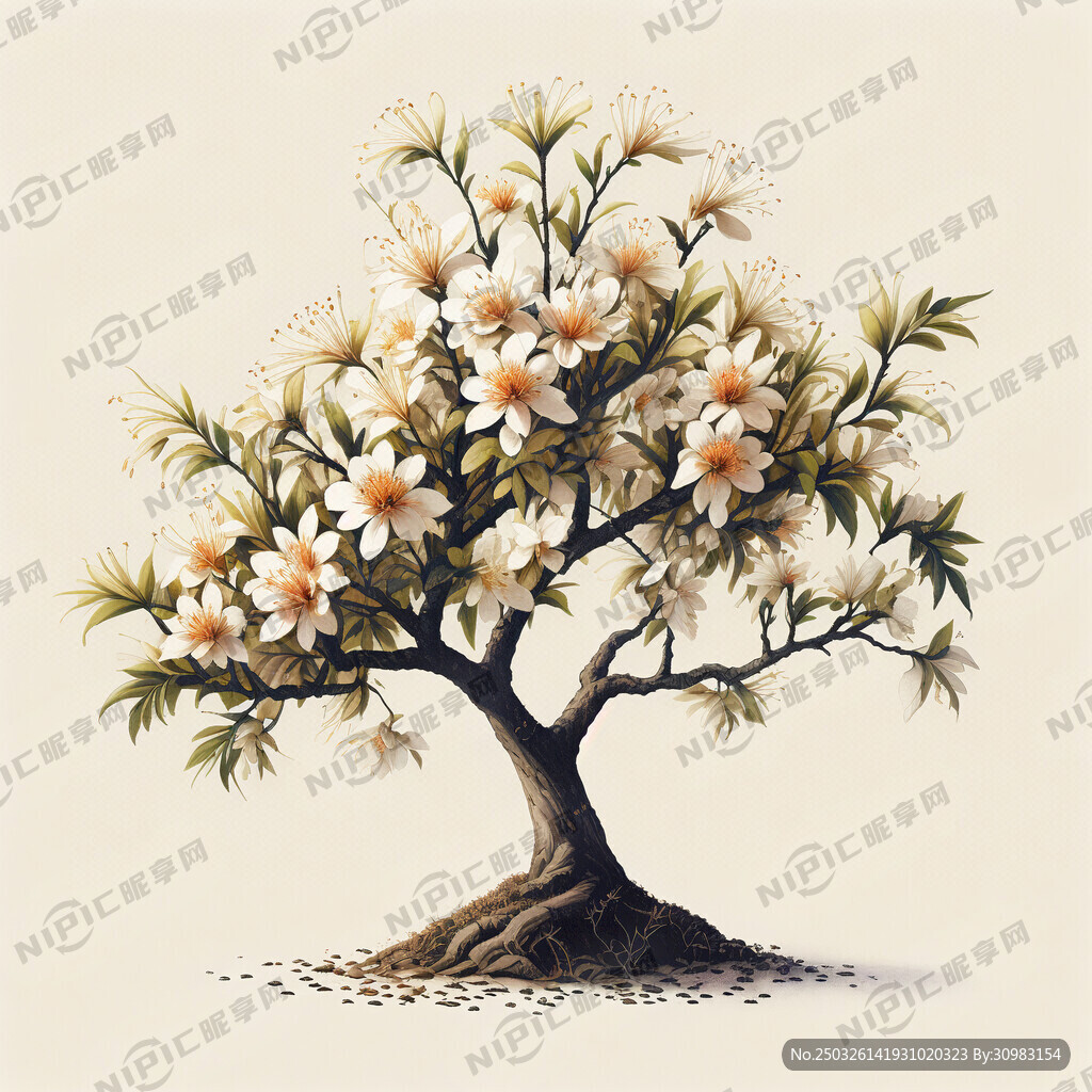 糯米花树