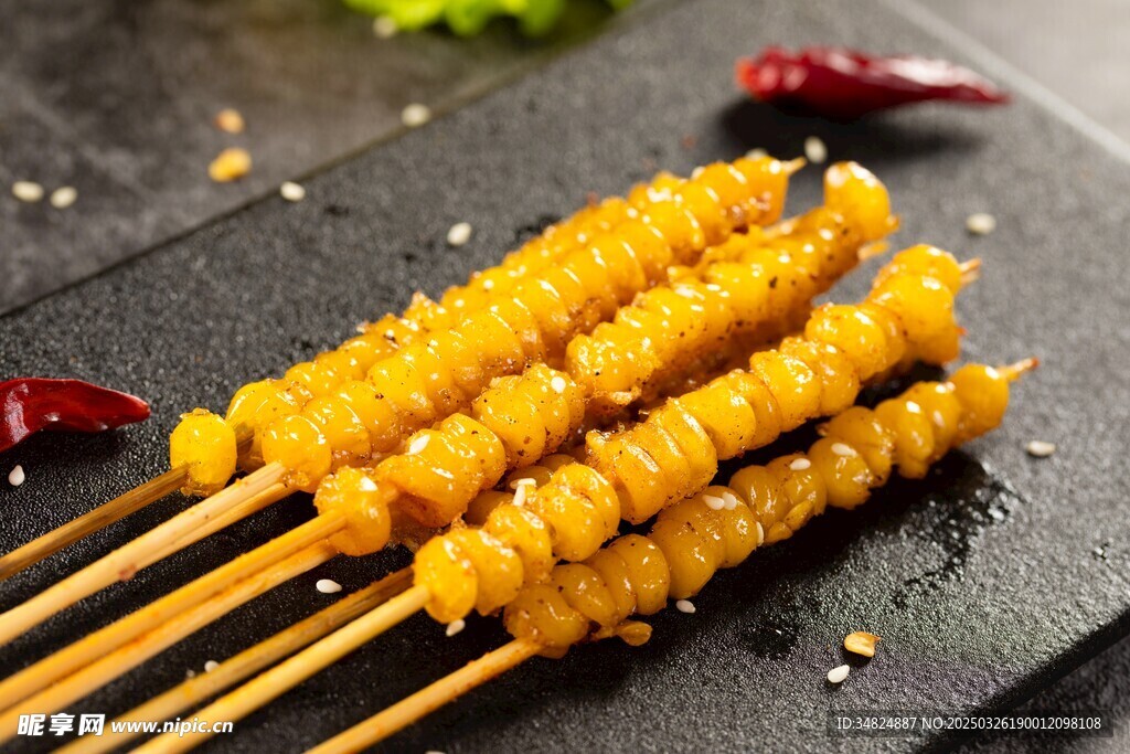 烤甜玉米