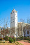 工厂白色建筑