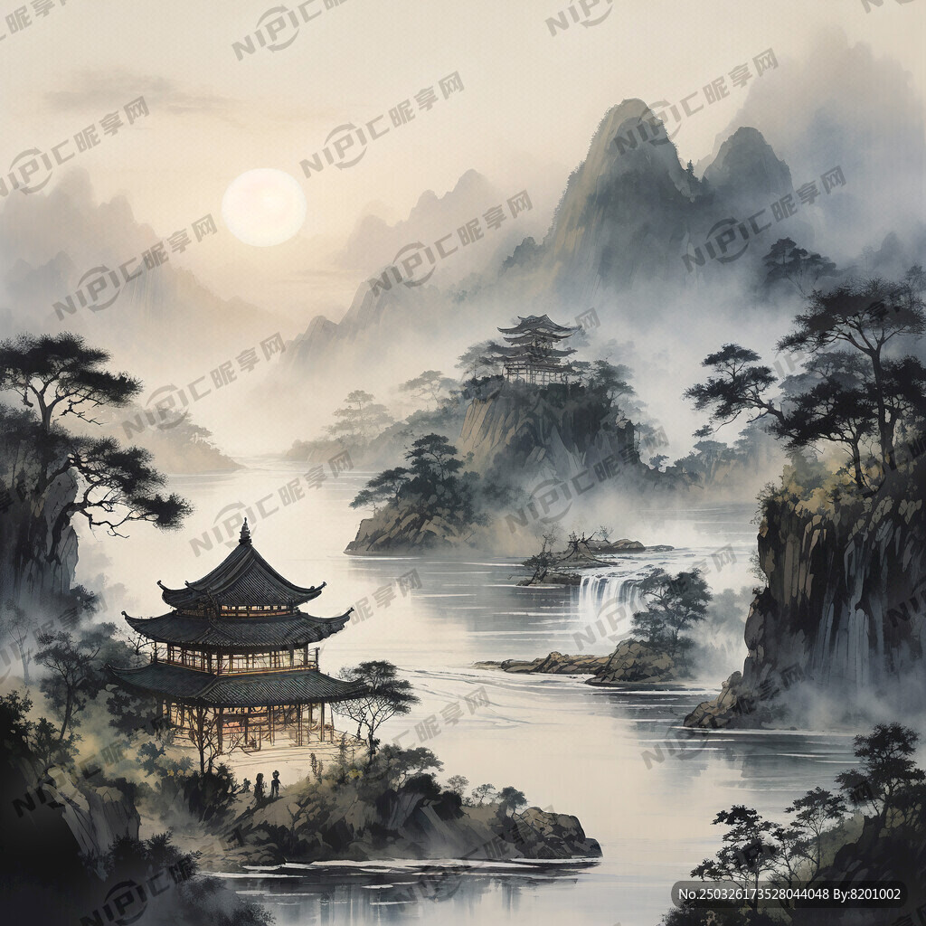 12幅绘本 武夷山茶文化