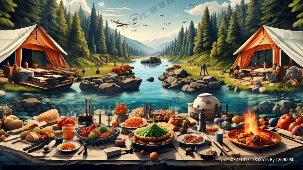 有垂钓、露营、餐饮、采摘、野营