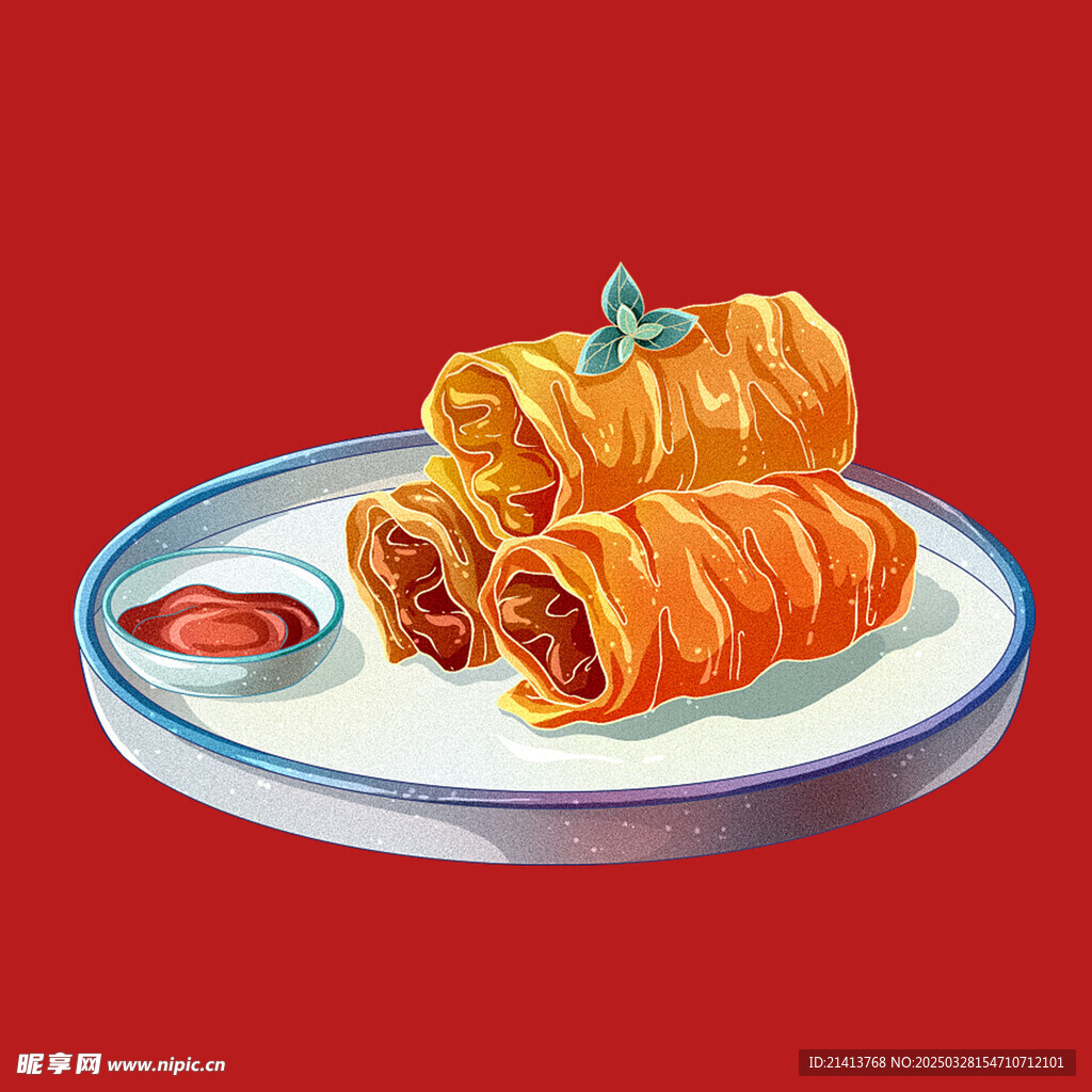 油炸春卷