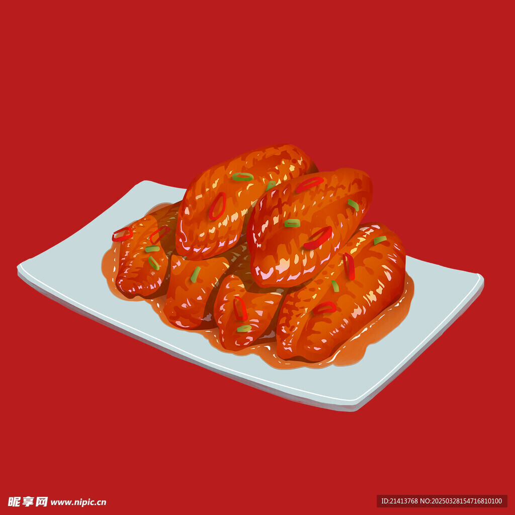 烤鸡翅