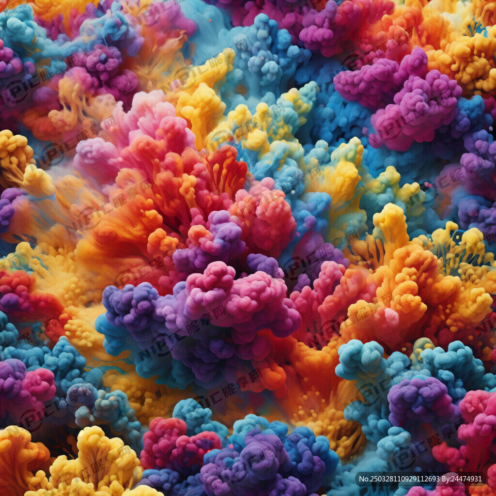 充满色彩但是不复杂的屏幕壁纸