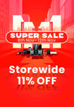 super sale  双11