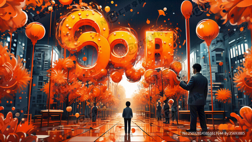 橙色50周年签到