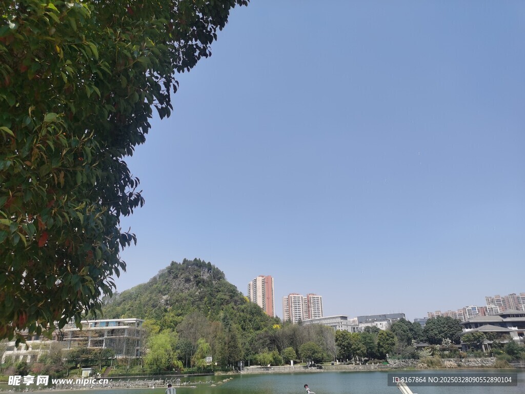 湖景美景