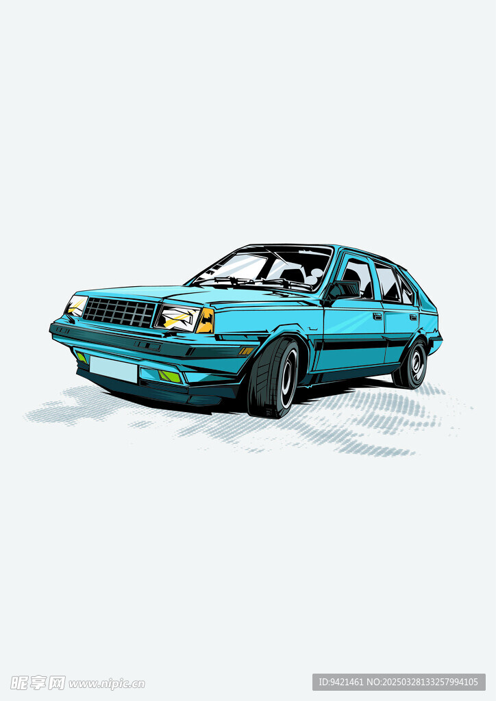 汽车插画