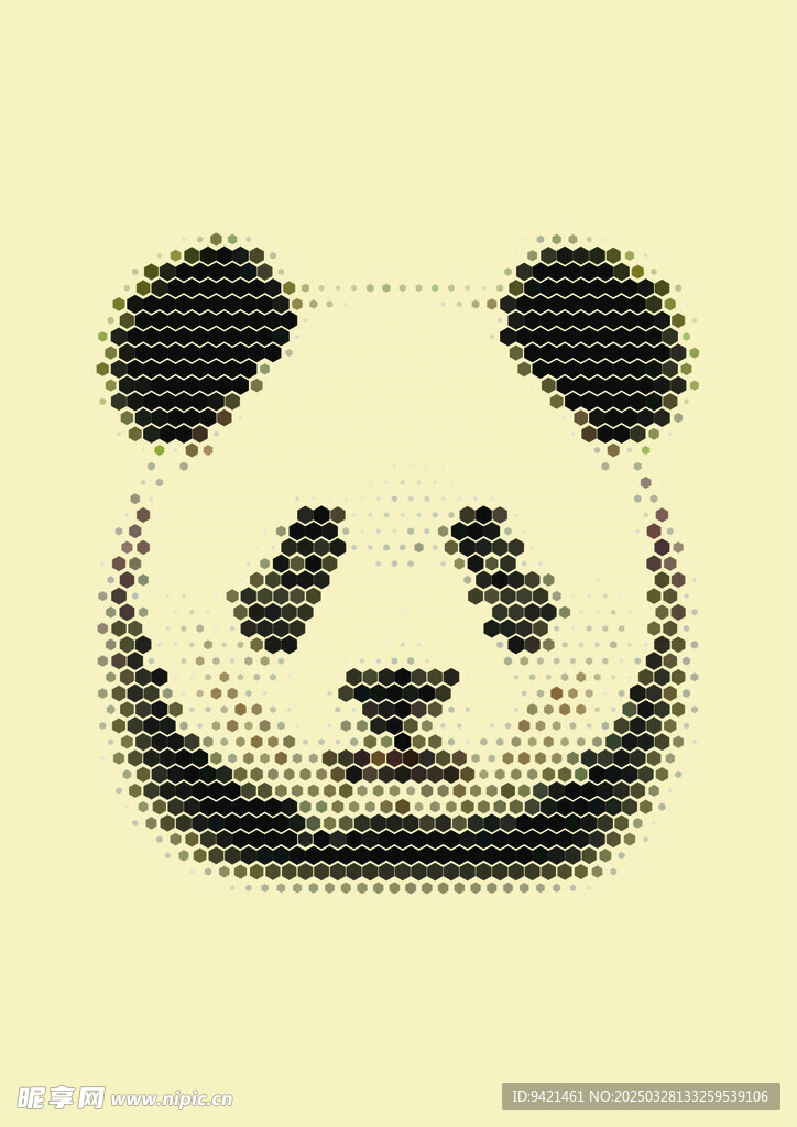 熊猫插画