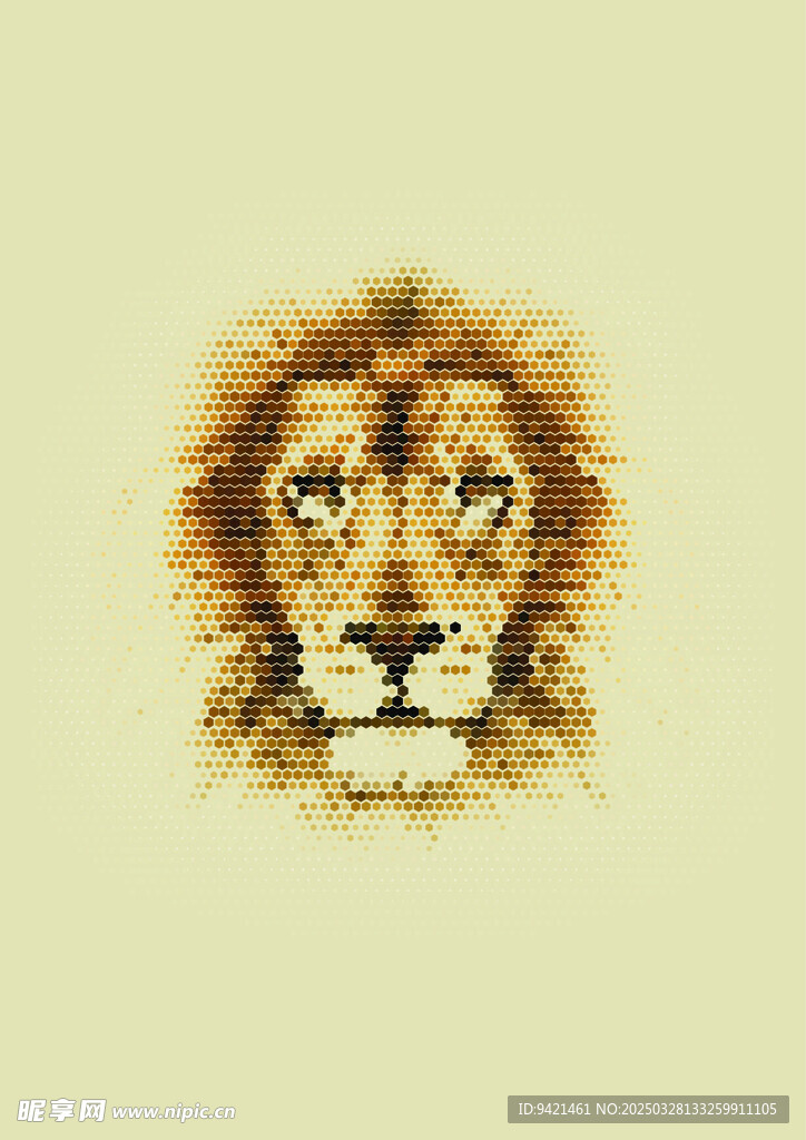 狮子插画