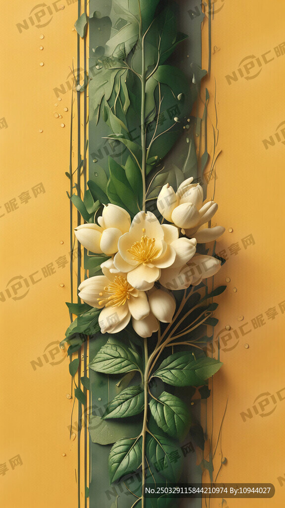 清新薄荷绿 嫩黄色渐变背景