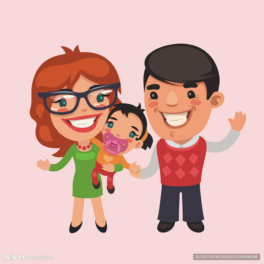 幸福家庭人物
