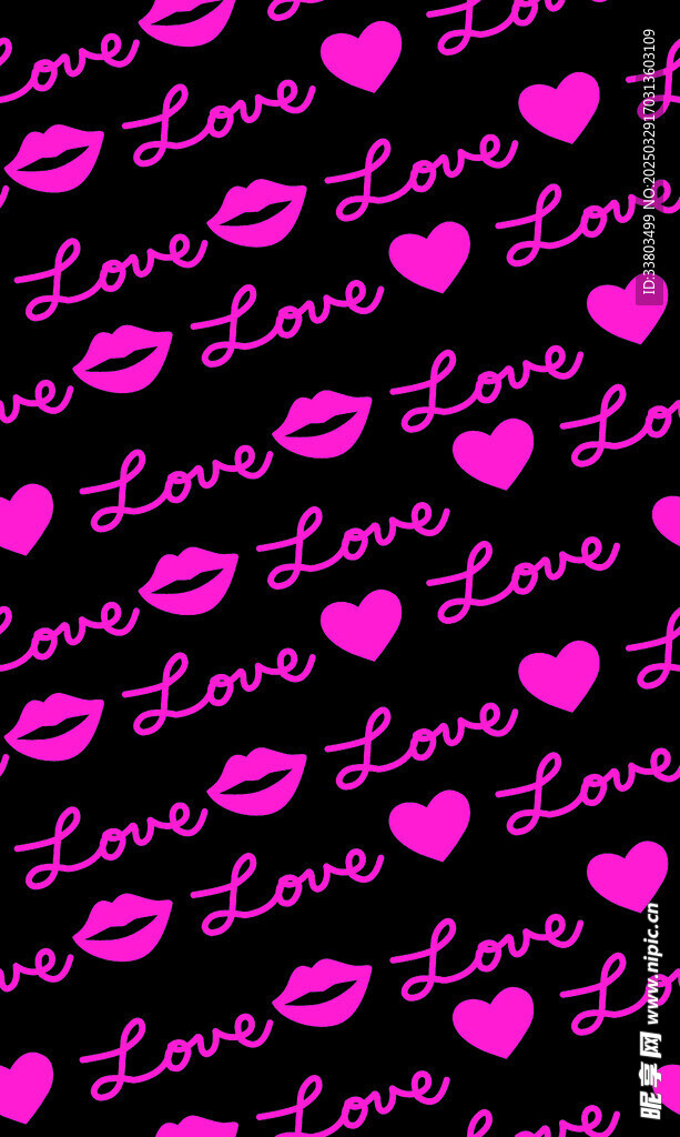 爱心 嘴唇 love