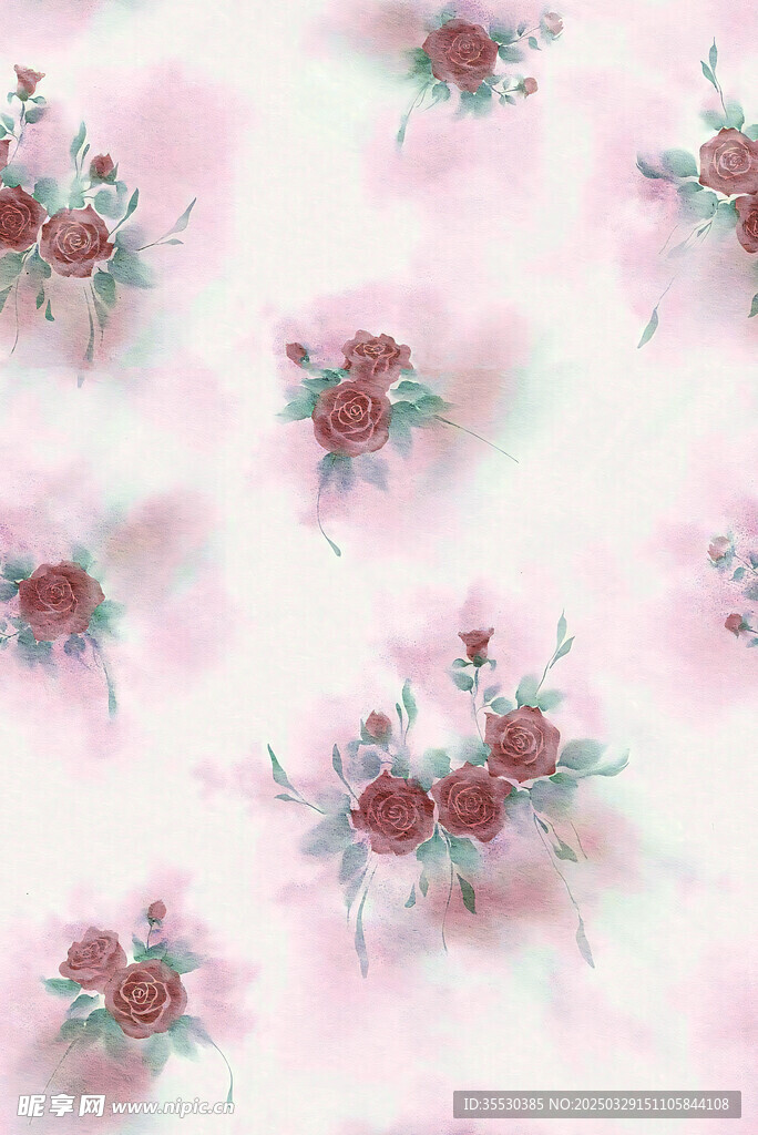 扎染花