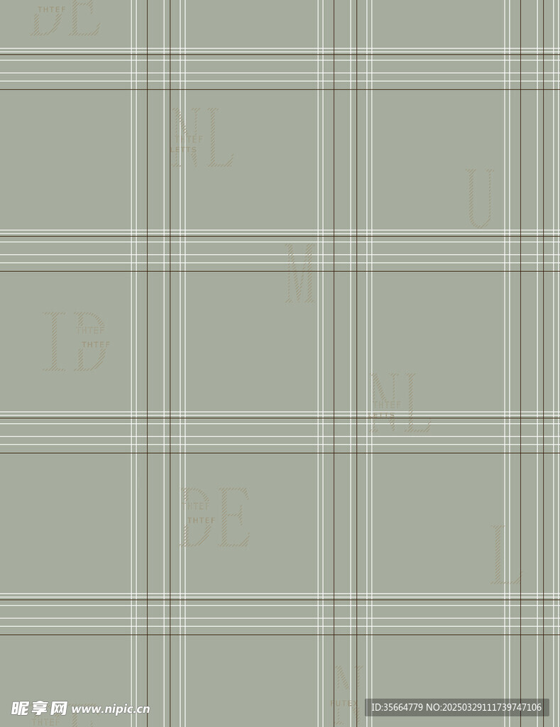 格子字母