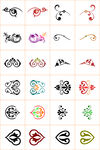 矢量花纹