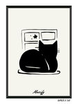 黑猫插画