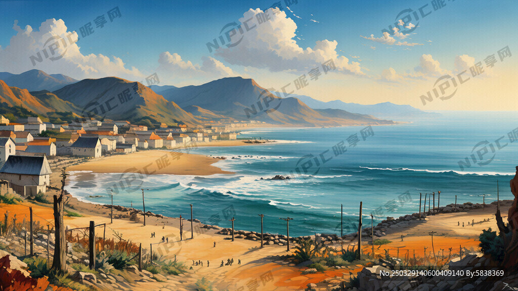 超大广角 俯视视角 意境雄浑