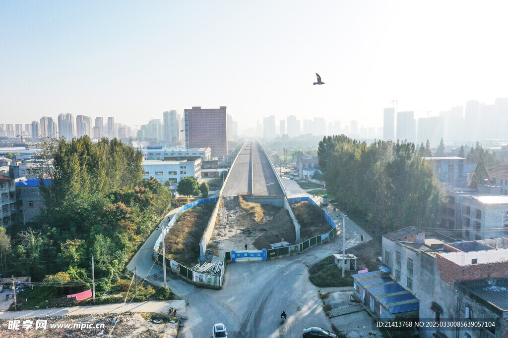 城市全景拍摄