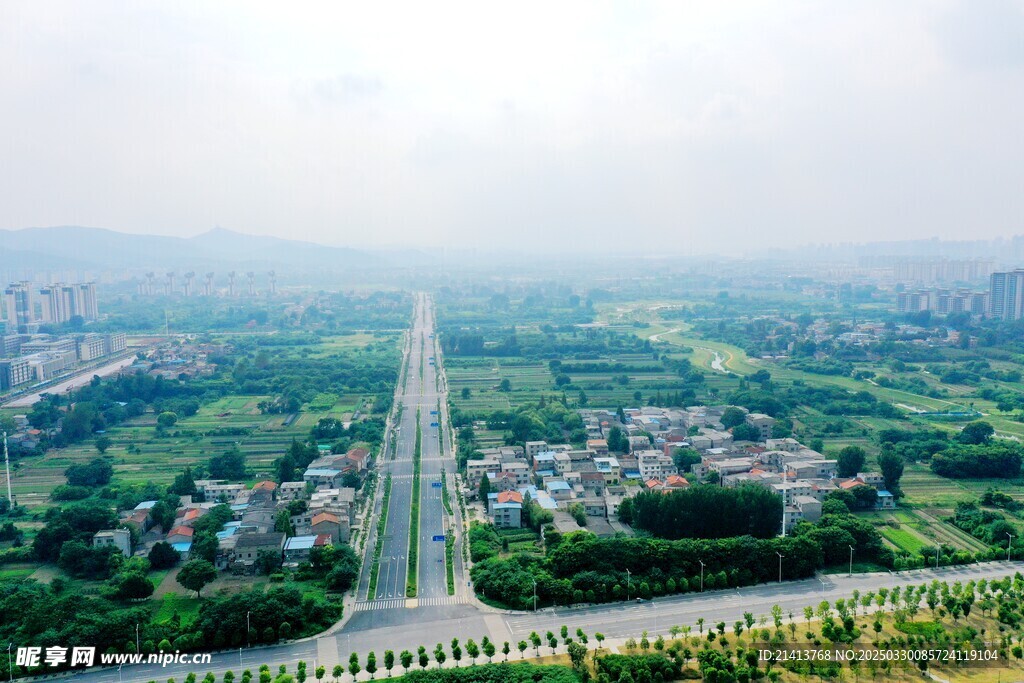 城市全景拍摄