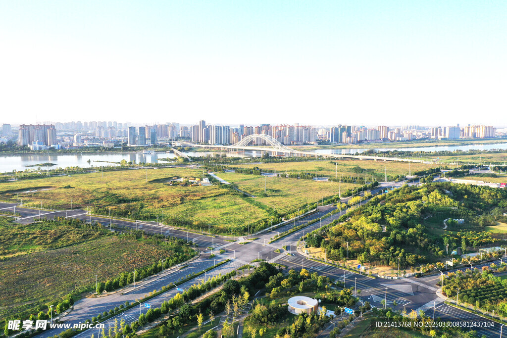 城市全景拍摄