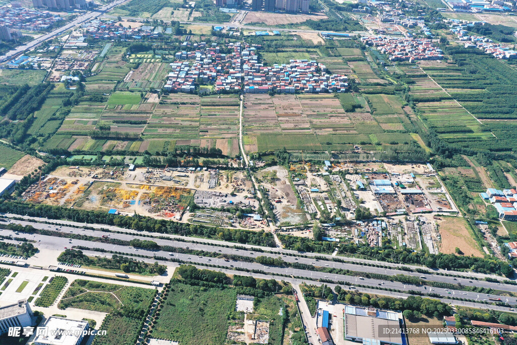 城市全景拍摄
