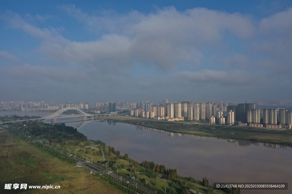 城市全景拍摄