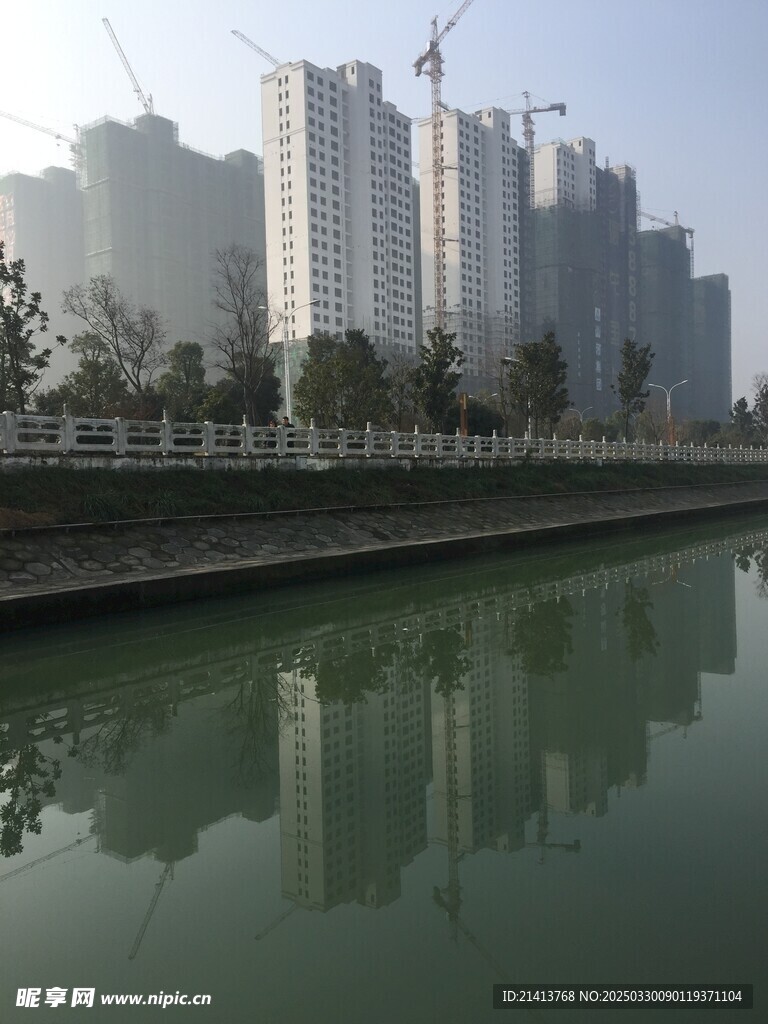城市全景拍摄