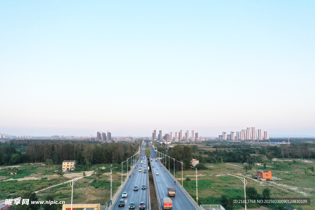 城市全景拍摄
