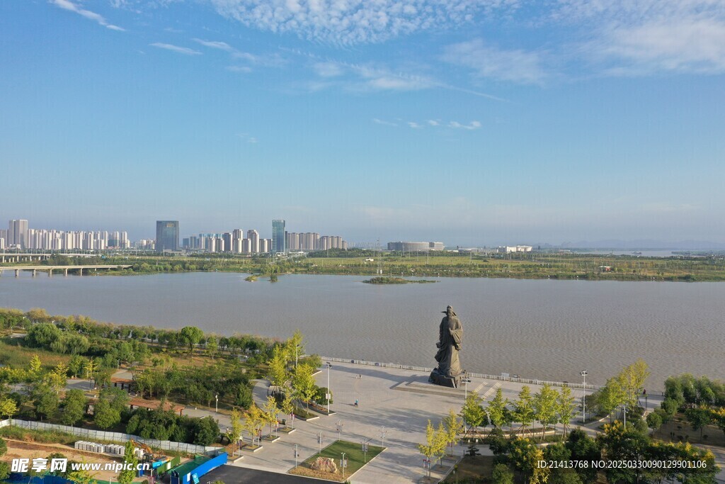 城市全景拍摄