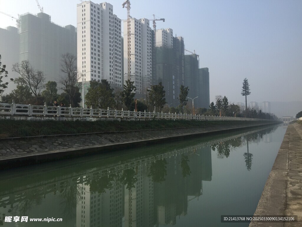 城市全景拍摄