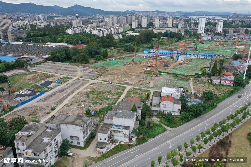 城市全景拍摄
