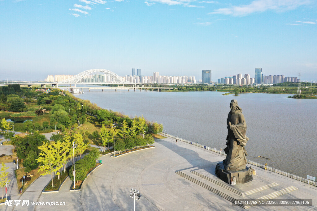 城市全景拍摄
