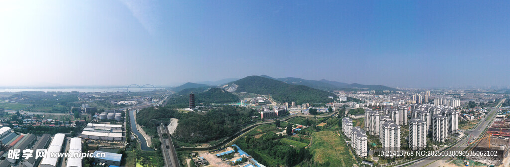 城市全景拍摄