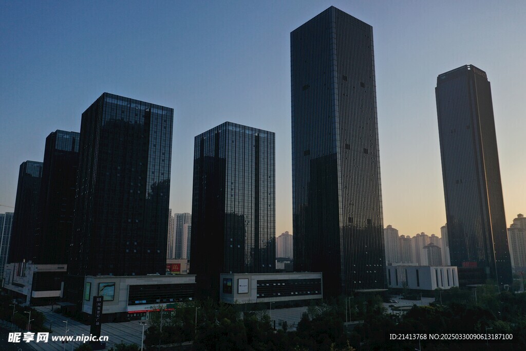 城市全景拍摄