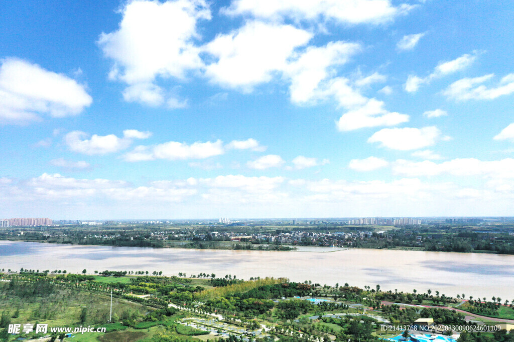城市全景拍摄